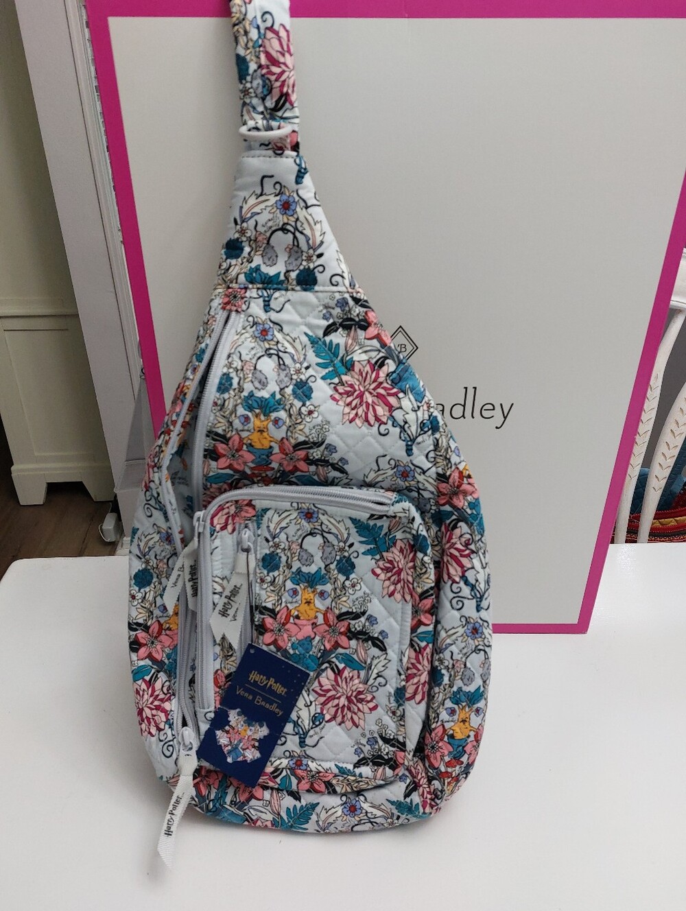 Vera Bradley Harry Potter Herbology sling backpack NWT
